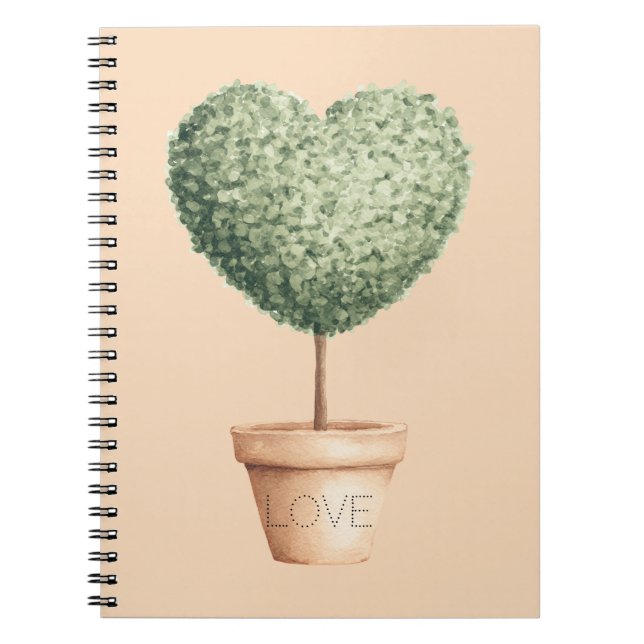 Heart Tree Love Notebook (Front)