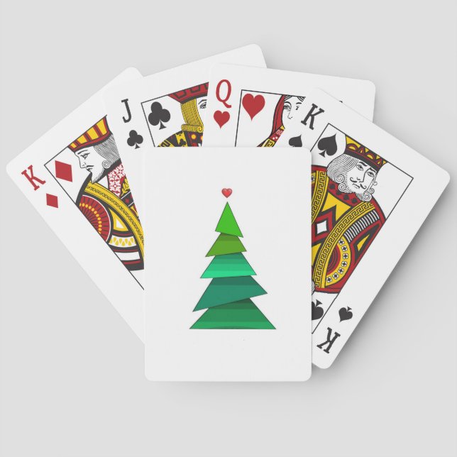 Heart Tree Playing Cards (Back)