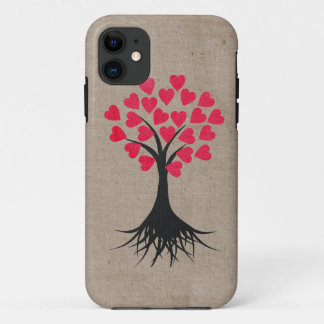 Heart Tree Themed iPhone 5 Case