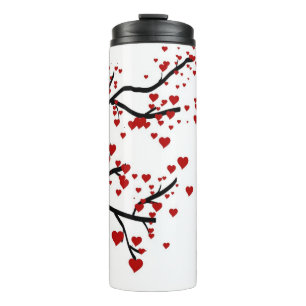 Heart Tree Thermal Tumbler
