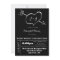 Heart Typography Rehearsal Dinner Invitations
