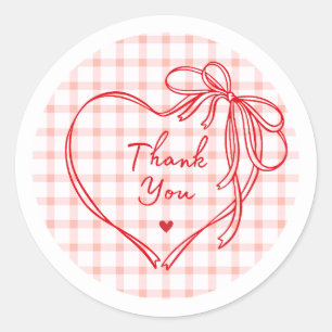 Heart Valentine’s Day Gift Sticker