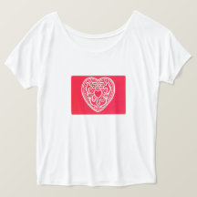 Heart Valentine Screen Tee