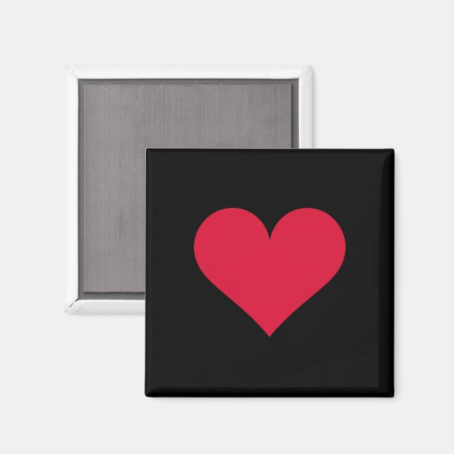 Heart Valentines Day Love Heart  Magnet (Front/Back)