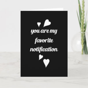 Heart Valentine's Day Romantic Love Funny Gift Card