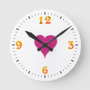 Heart Wall Clock