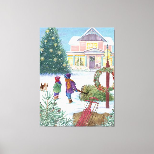 Heart Warming Christmas  Canvas Print (Front)