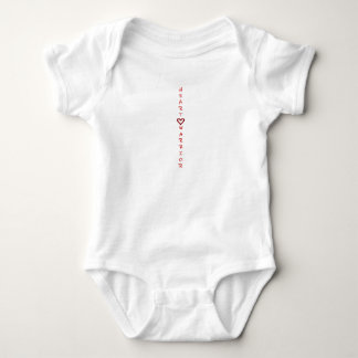 Heart Warrior Baby Bodysuit