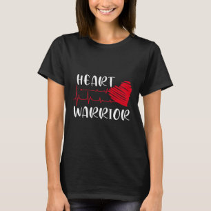 Heart Warrior Chd Awareness Present Congenital Hea T-Shirt