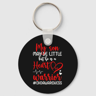 Heart Warrior Mother Chd Awareness Chd Mom Of A Ch Keychain