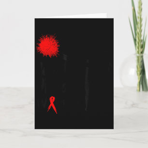 Heart Warrior Red Heart Disease Shirts For Women Card