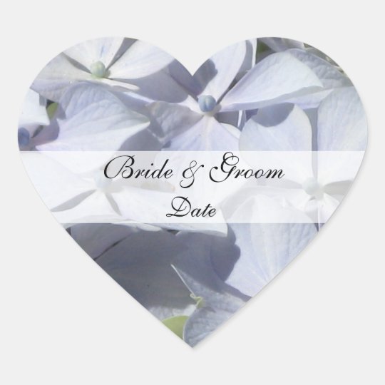 Heart Wedding Save the Date Stickers