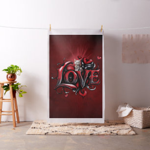 Heart Whispers: The Magic of Love Fabric