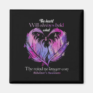 Heart Will Always Hold What The Mind Alzheimerheim Magnet