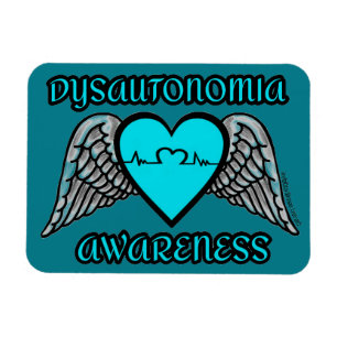 Heart/Wings...Dysautonomia Magnet