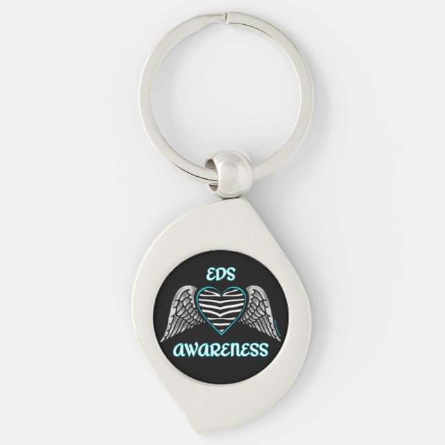 Heart/Wings...EDS Keychain (Front)
