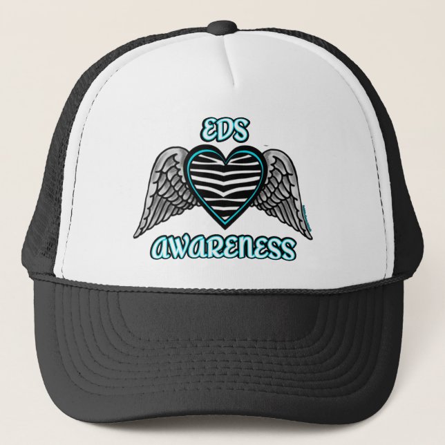 Heart/Wings...EDS Trucker Hat (Front)
