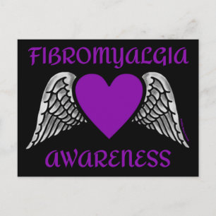 Heart/Wings...Fibro Postcard
