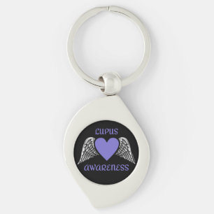 Heart/Wings...Lupus Keychain