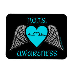Heart/Wings...P.O.T.S. Magnet
