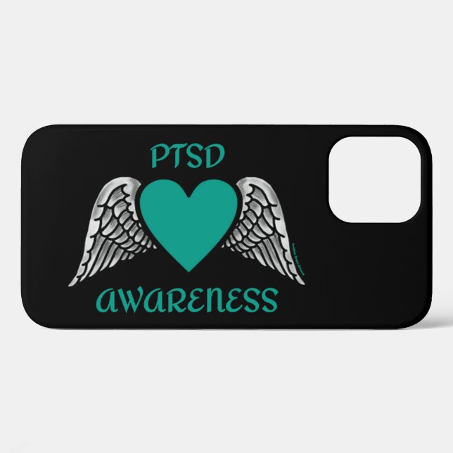 Heart/Wings...PTSD  Case-Mate iPhone Case (Back (Horizontal))