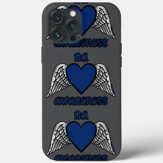 Heart/Wings...RA Case-Mate iPhone Case (Back)