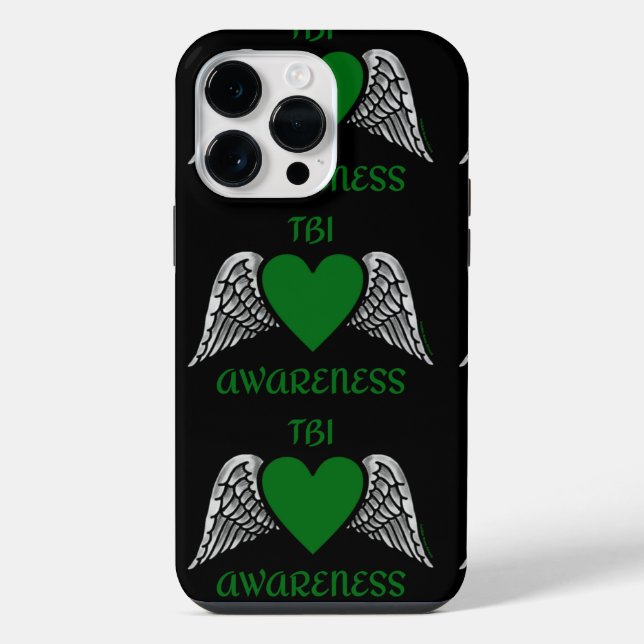 Heart/Wings...TBI iPhone Case (Back)