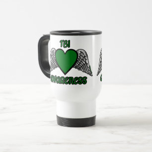 Heart/Wings...TBI Travel Mug