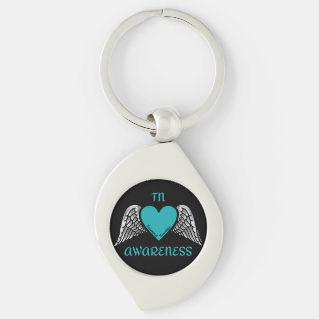 Heart/Wings...TN Keychain (Front)