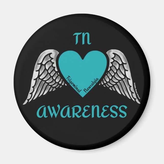 Heart/Wings...TN Magnet (Front)