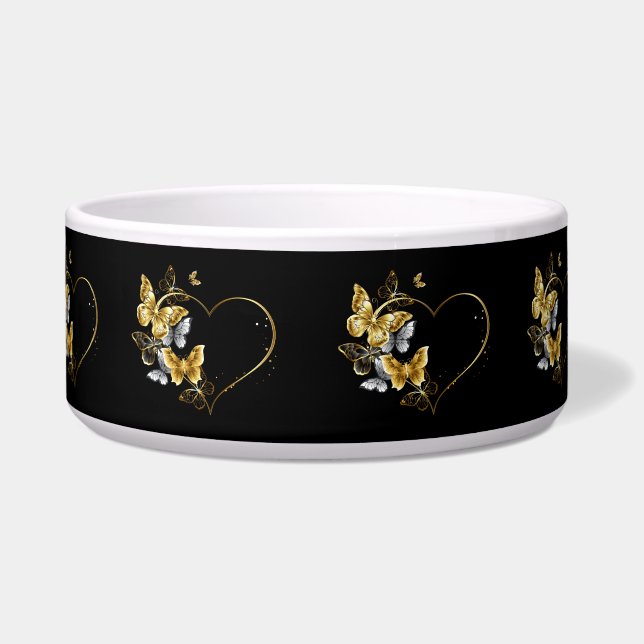 Heart with Golden Butterflies (Front)