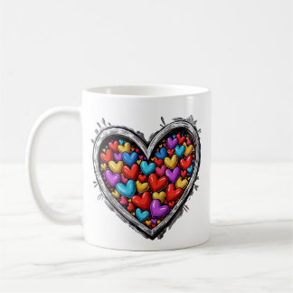 Heart with Hearts Coffee Mug