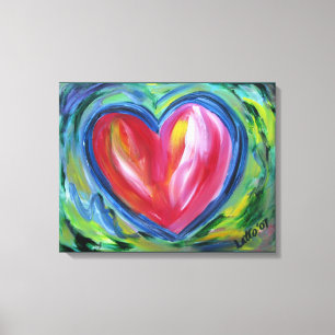 Heart with Hope Canvas Painting Art Painting