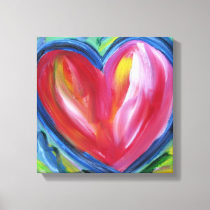 Heart with Hope Canvas Painting Art Painting Print
