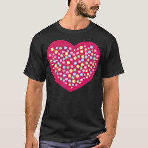 Heart with pony riders school  T-Shirt