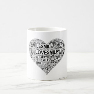 Heart Word Art Mug