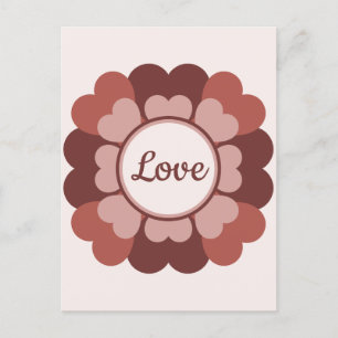 Heart Wreath Postcard