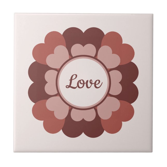 Heart Wreath  Tile (Front)
