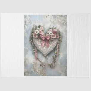 Heart Wreath Tissue Paper