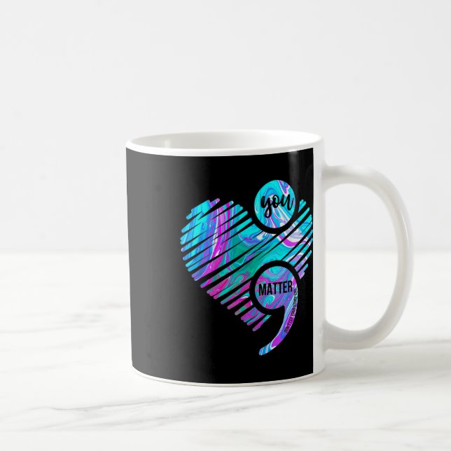 Heart You Problem Don't Let Story End Suicide Prev Coffee Mug (Right)