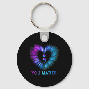 Heart You Problem Don't Let Story End Suicide Prev Keychain