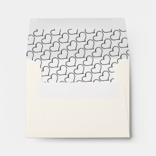 Heart Your Name Script Custom Gift Envelope