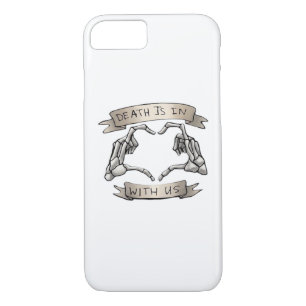 Heartagram - Death Is Classic - Skeleton Hand Hear Case-Mate iPhone Case
