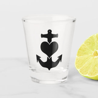 HeartAnchor Shot Glass