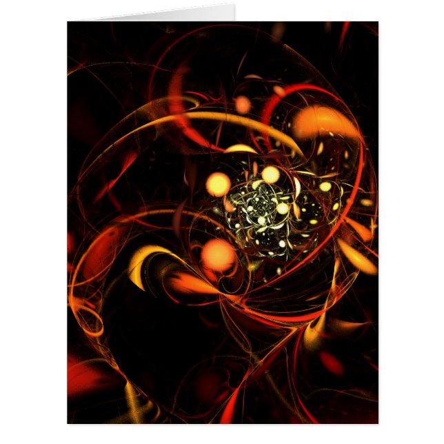 Heartbeat Abstract Art (Front)