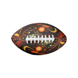 Heartbeat Abstract Art Football