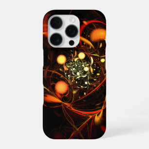 Heartbeat Abstract Art iPhone 16 Pro Case