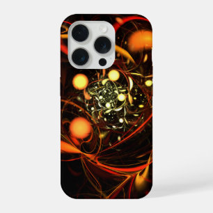 Heartbeat Abstract Art iPhone 15 Pro Case