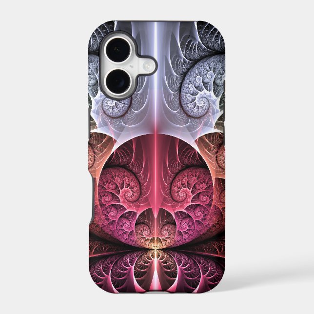 Heartbeat, Abstract Surreal Fantasy Fractal Art (Back)