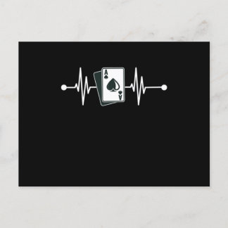 Heartbeat Ace Spades Cards Casino Player Poker Gam